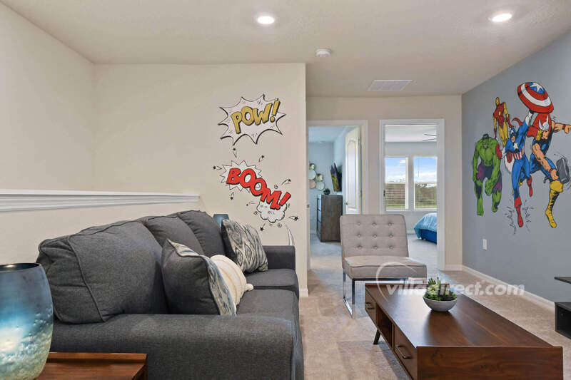 Loft superhero art