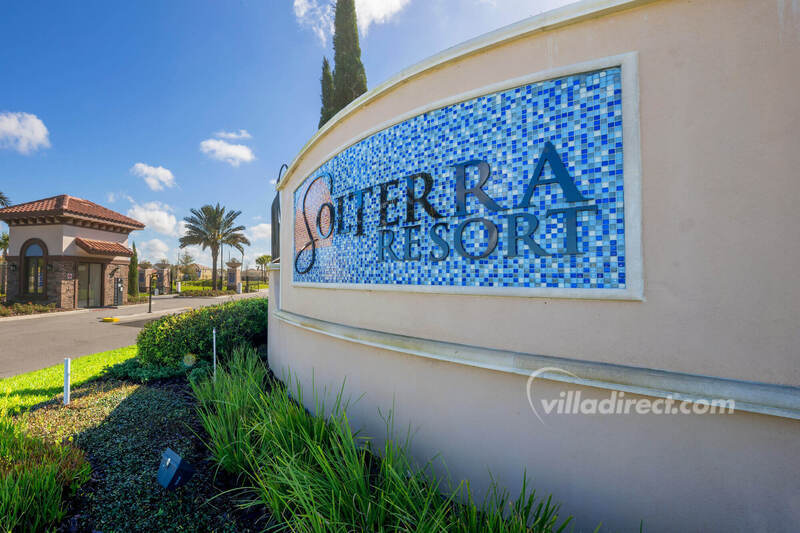 Resort entrance