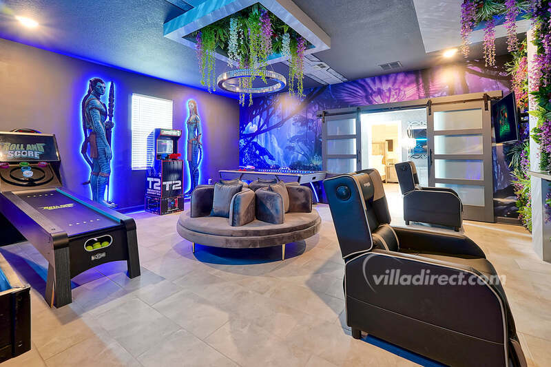 Avatar games room