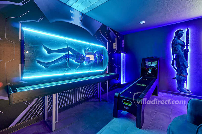 Avatar themed game room