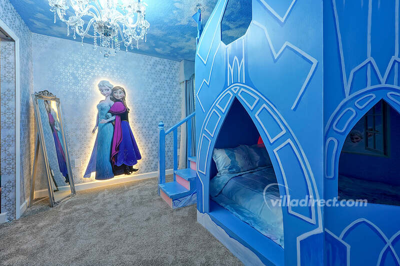 Frozen themed bedroom