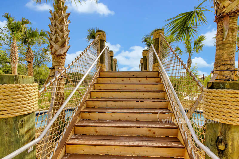 Lazy river bridge