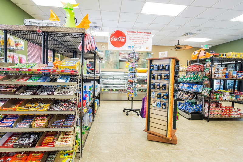 Everybody forgets to pack something when they're coming to Orlando! This on-site sundry shop in the clubhouse has all of ''life's little essentials'' and lots more besides.