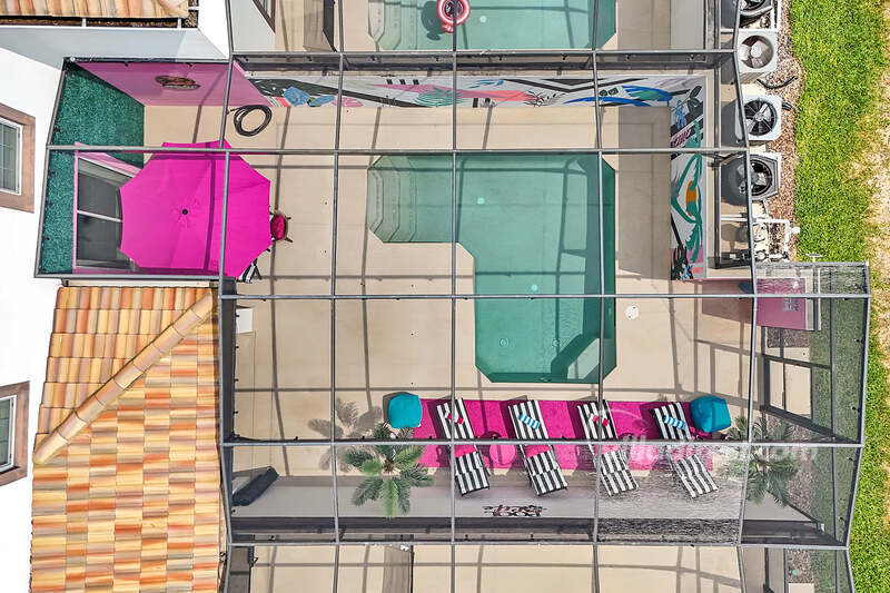 Pool Aerial View