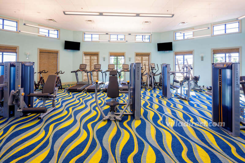 Clubhouse gym