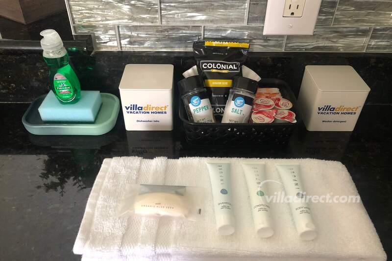 Complimentary arrival amenities pack