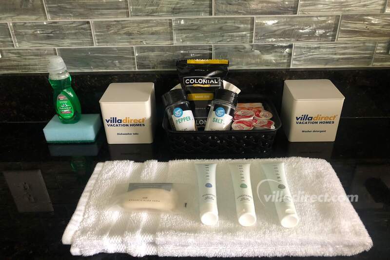 Complimentary amenities pack